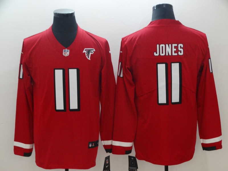 Men's Atlanta Falcons Julio Jones #11 Red Jersey